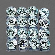 Натуральный Аквамарин круг 2мм 0.03ct