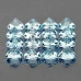 Натуральний Аквамарин коло 2мм 0.03ct