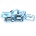 Натуральный голубой Топаз октагон 8.1х6.1мм 2.29ct