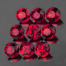 Натуральная красная Шпинель круг 2.8мм 0.10ct