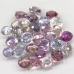 Натуральний кольоровий не грітий Сапфір коло 2.5мм 0.10ct
