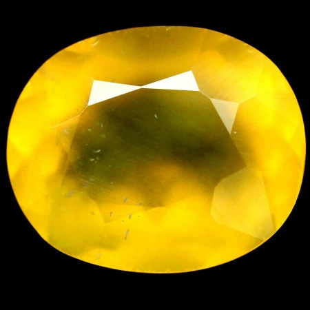 Натуральний жовтий Опал овал 11.6x8.4мм 2.33ct