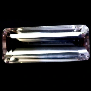 Натуральный Аметрин октагон 17.8x7.4мм 6.90ct