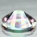 Натуральний містичний Кварц овал 11.1x9.1мм 2.98ct