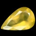 Натуральний жовтий Опал груша 22.8x14.8мм 12.67ct