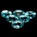 Натуральний блакитний Циркон овал 5.8x4.0 - 6.2x4.2мм 0.75ct
