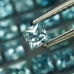 Натуральный голубой Циркон 3.0-3.2мм квадрат 0.25ct Натуральный голубой Циркон 3.0-3.2мм квадрат 0.25ct