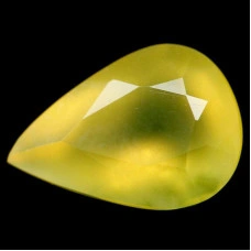 Натуральний жовтий Опал груша 13.0x9.2мм 3.51ct