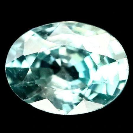 Натуральний блакитний Циркон овал 1.74ct