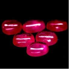 Натуральный Рубин овал 6.7x5.1 - 7.1x5.4мм 1.42ct