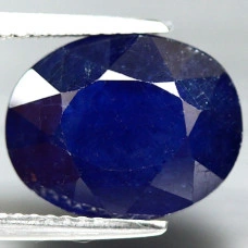 Натуральный синий Сапфир овал 12.7x10.1мм 6.01ct