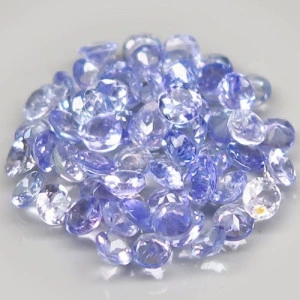 Натуральный Танзанит круг 2.4мм 0.05ct