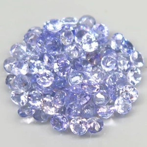 Натуральный Танзанит круг 2.3мм 0.04ct