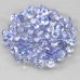 Натуральный Танзанит круг 2.6мм 0.08ct
