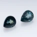 Натуральный не гретый Сапфир груша пара 5.0x4.1мм 1.04ct Натуральный не гретый Сапфир груша пара 5.0x4.1мм 1.04ct