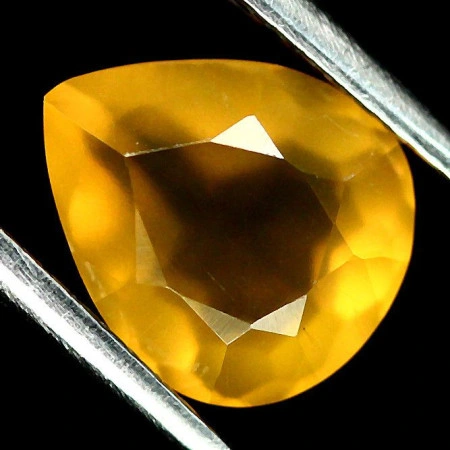 Натуральний помаранчевий Опал груша 8.7x7.3мм 1.31ct