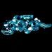 Натуральный голубой Циркон овал 6.3x4.3 - 6.4x4.4мм 0.93ct