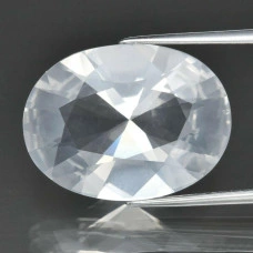 Натуральний білий Кварц овал 19.9x15.0мм 12.91ct