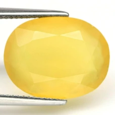 Натуральний жовтий вогненний Опал овал 17.4x13.6мм 9.76ct