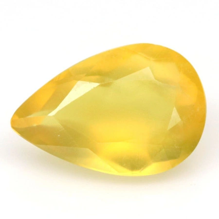 Натуральный желтый Опал груша 13.0x8.7мм 2.75ct
