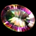 Натуральний містичний Кварц овал 16.1x12.0мм 6.90ct