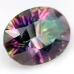 Натуральний містичний Кварц овал 15.9x12.0мм 7.06ct