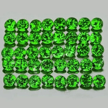 Натуральный Хромдиопсид круг 1.5мм 0.014ct Натуральный Хромдиопсид круг 1.5мм 0.014ct