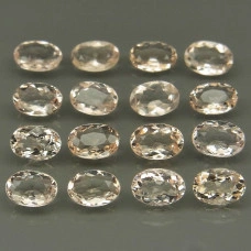 Натуральный Морганит овал 6x4мм 0.38ct