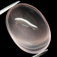 Натуральний рожевий Кварц овал 18.2x13.2мм 14.64ct