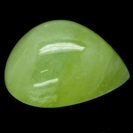 Натуральный Пренит груша 19.6x16.0мм 31.76ct