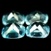 Натуральный Топаз кушион 8x8 - 8.1x8.1мм 2.63ct