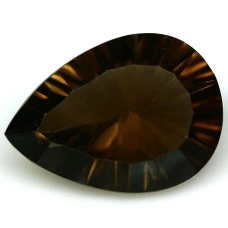 Натуральний димчастий Кварц груша 14.2x10.3мм 4.63ct