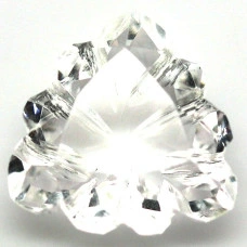 Натуральний білий Кварц 17.3x16.9мм 13.07ct