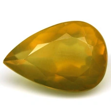 Натуральний жовтий Опал груша 18.2x12.4мм 9.36ct