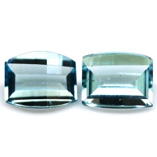 Натуральный голубой Топаз 10.2x8.1 - 10.2x8.1мм 3.40ct