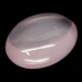 Натуральный розовый Кварц овал 20.0x16.7мм 18.95ct Натуральный розовый Кварц овал 20.0x16.7мм 18.95ct