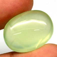 Натуральный Пренит овал 25.7x19.3мм 43.78ct