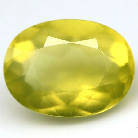 Натуральный желтый мексиканский Опал овал 13.1x9.8мм 4.12ct