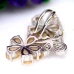 Серебряная подвеска с Цитрином и Cz 2,96г Серебряная подвеска с Цитрином и Cz 2,96г