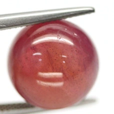 Натуральный Рубин круг 14.3x9.6мм 21.91ct
