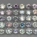 Натуральный не гретый цветной Сапфир круг 2.5-3.5мм 0.15ct