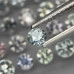 Натуральный не гретый цветной Сапфир круг 2.5-3.5мм 0.15ct
