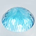 Натуральный голубой свисс Топаз овал 18.8x16.8мм 31.19ct
