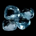 Природній Топаз кушион 6.2x6.1мм 1.04ct