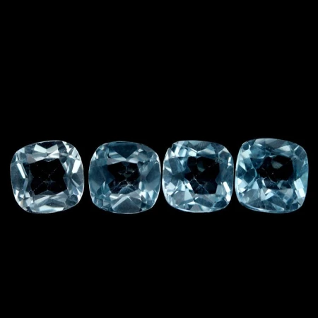 Природній Топаз кушион 6.2x6.1мм 1.04ct