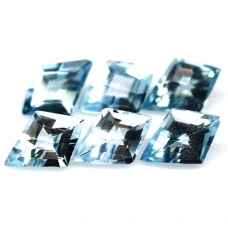 Натуральный голубой Топаз 8.9x6.0 - 9.0x6.2мм 1.12ct
