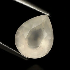Натуральний белый Опал груша 10.9x9.0мм 3.07ct
