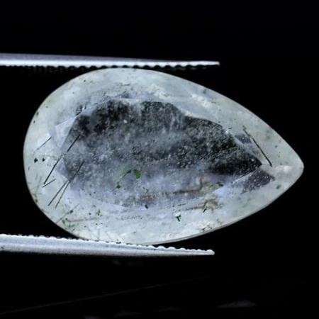 Натуральный рутиловый Кварц груша 22.3x14.1мм 18.70ct