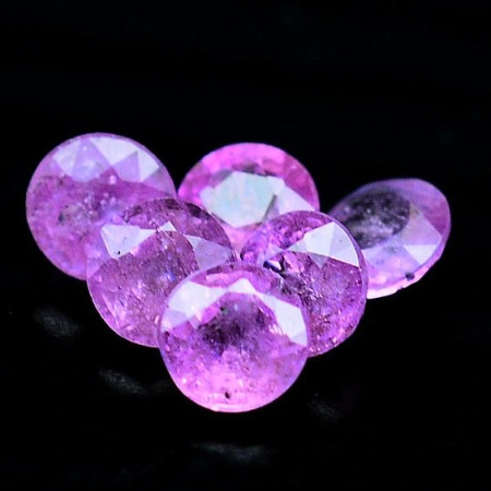 Натуральный Рубин круг 4мм 0.36ct