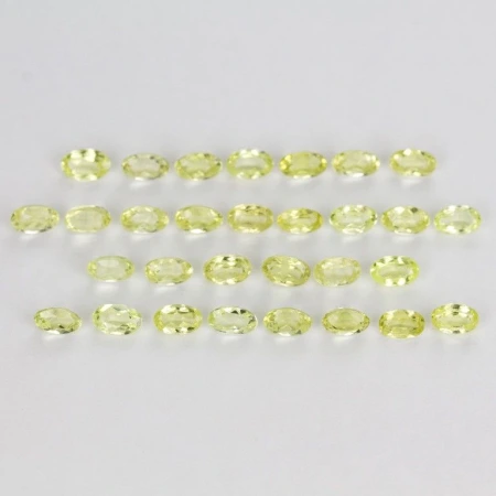 Натуральний Хризоберилл овал 5x3мм 0.32ct   